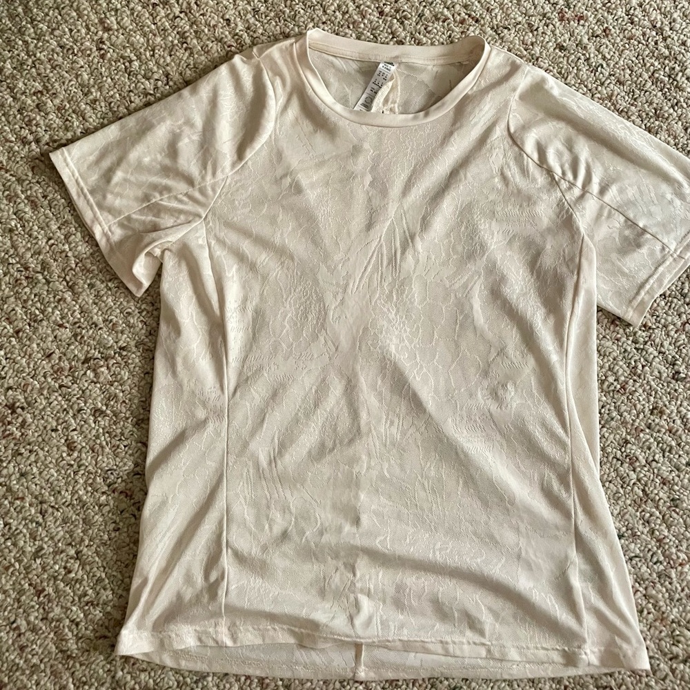 Adidas cream colored top